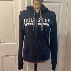 Hollister Zip-up Sweatshirt (Size Small)